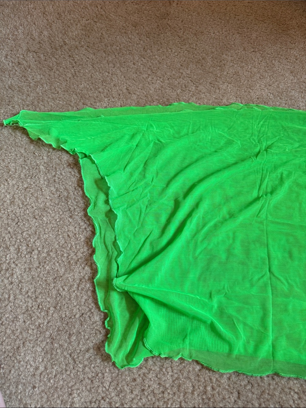 Catalina Neon Green Sheer Swim Cover-Up - Picture 7 of 7